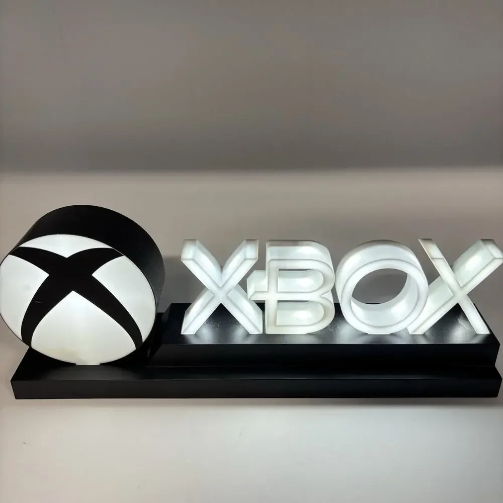 Official 2020 Microsoft Xbox Logo Light Up Display Sign Game Room Man Cave Works